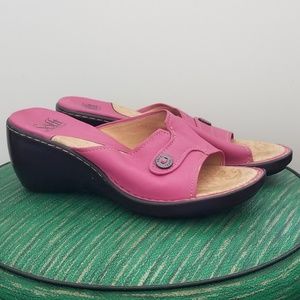 Softt by Born Pink Leather Sandals Sz7.5